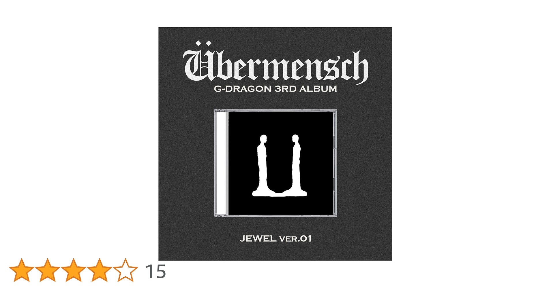 Amazon.co.jp: G-DRAGON 3RD ALBUM [Übermensch] JEWEL ver.1